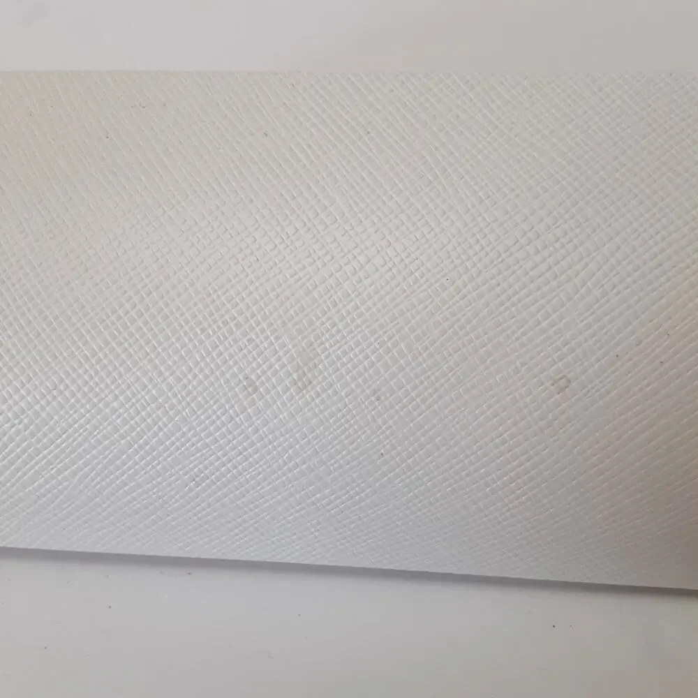 Michael Kors White Leather Hard Shell Eyeglass Case Designer Sunglasses Case